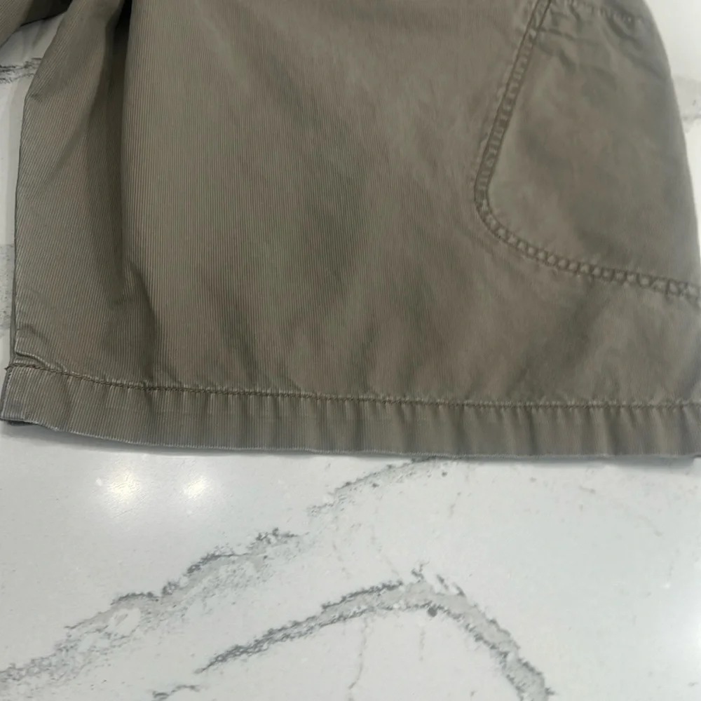 Jordan Cargo Shorts Mens 40 Brown Ripstop Military Baggy Drawstring